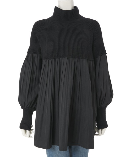 「fifth」 長袖ニット MEDIUM ブラック レディース_画像8