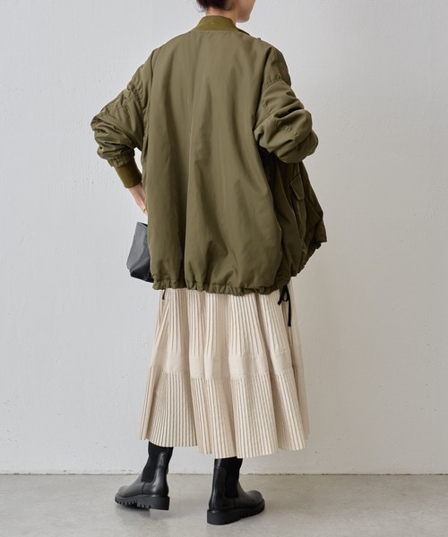 BEARDSLEY（ビアズリー） ブルゾン FREE カーキ レディース : ZOZOTOWN