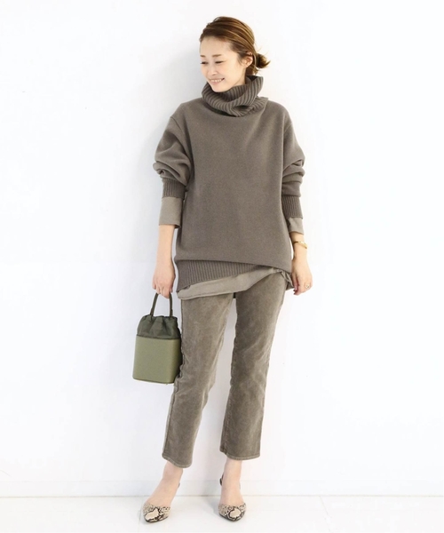 Deuxieme Classe（ドゥーズィエムクラス） タートルネックニット FREE