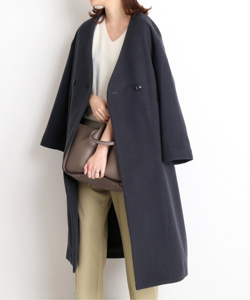 SLOBE IENA（スローブイエナ） ノーカラーコート FREE ベージュ