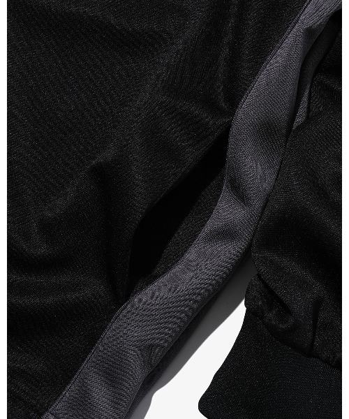 KEBOZ ジップアップ トレーナー Mサイズ 黒 KEBOZ トレーナー スウェット BB LOGO HALF ZIP SWEAT PULLOVER