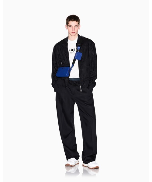 【未使用品】ARMANI EXCHANGE ネイビー ブルゾン　ジャケット ARMANI EXCHANGE A|X アルマーニエクスチェンジ ナイロン ジャケット