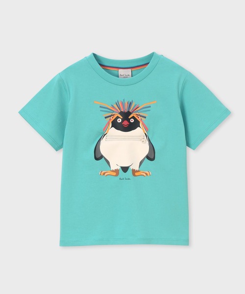 Paul Smith JUNIOR tシャツ ボーイズ ペンギンギミック Tシャツ