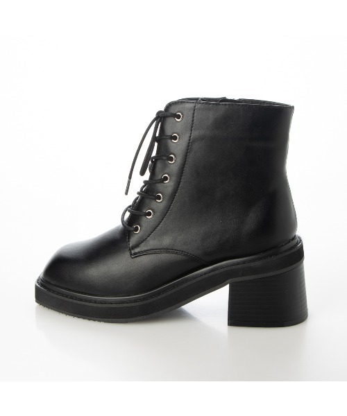 「Realta」 ショートブーツ LL ブラック系その他 レディース_画像5