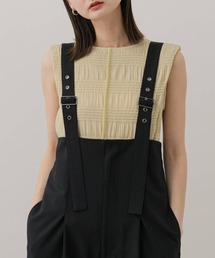 tシャツ シャーリングパイピングカットトップ レディース｜ZOZOTOWN Yahoo!店