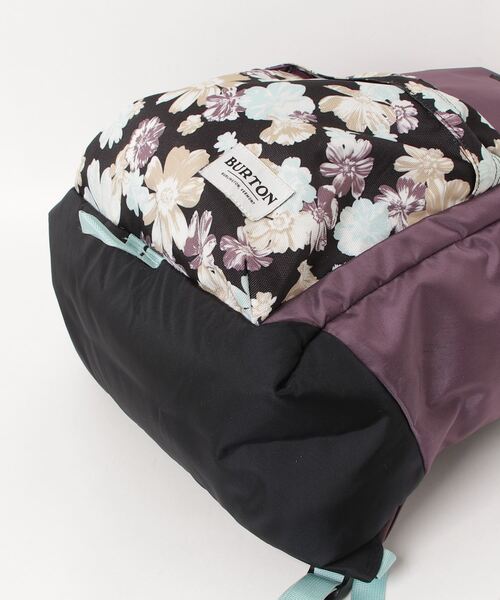 BURTON 「BURTON」 花柄リュック - パープル レディース