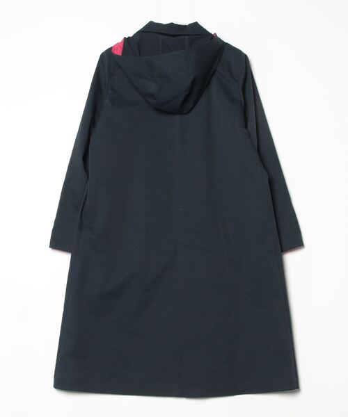 「LA MARINE FRANCAISE」 ステンカラーコート - ネイビー レディース_画像2