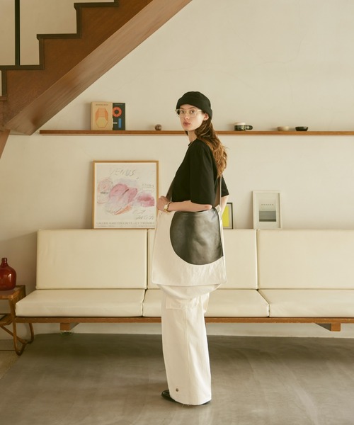 「soerte」 半袖Tシャツ 1 オレンジ メンズ