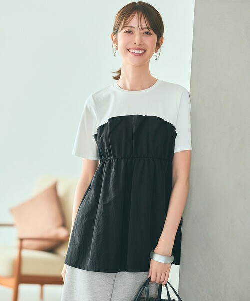 any SiS tシャツ 「洗える」ビスチェコンビ Tシャツ レディース