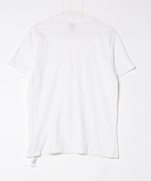 DIESEL ホワイト レディース　ワンポイント半袖Tシャツ DIESEL 「DIESEL」 ワンポイント半袖Tシャツ L ホワイト