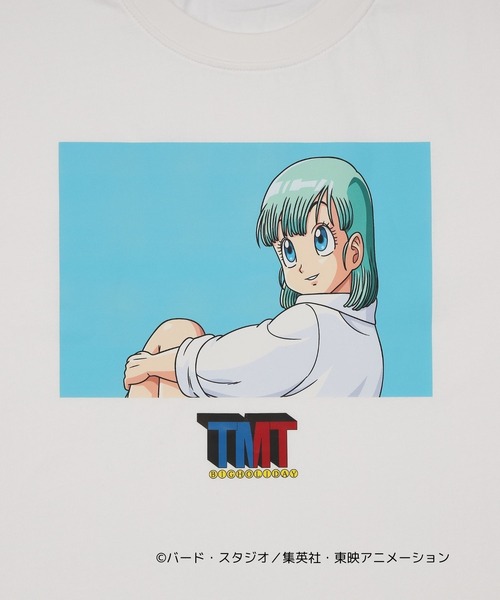 TMT tシャツ 「TMT×ドラゴンボール」 コットンTシャツ（ブルマ(1
