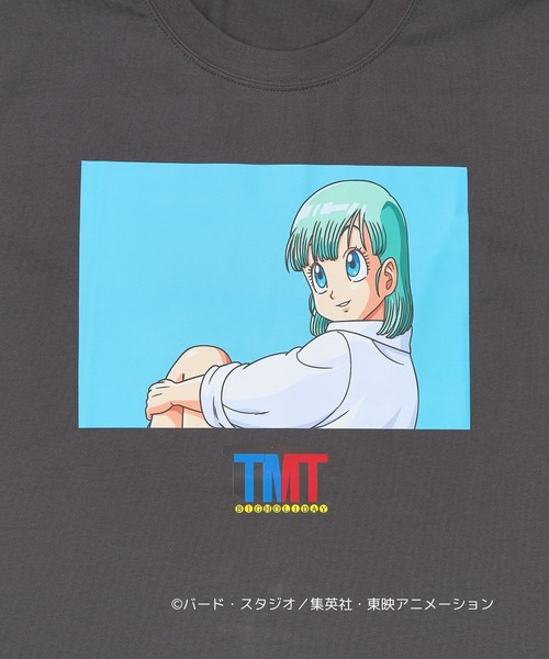 TMT tシャツ 「TMT×ドラゴンボール」 コットンTシャツ（ブルマ(1