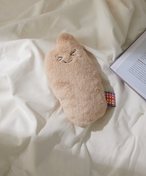 希少　未使用 simone サトちゃん　クッション　 クッションカバー　本革 SAHIR（サヒール） クッション クッションカバー サヒール」Stuffed
