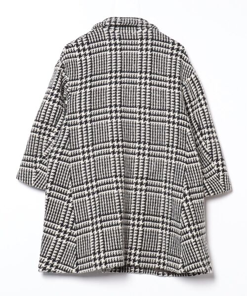 「ROBES&CONFECTIONS」 チェック柄コート - ブラック レディース_画像2