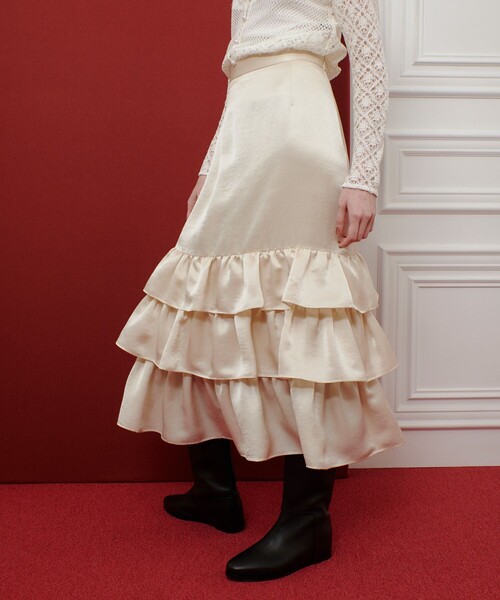 LOULOU WILLOUGHBY（ルルウィルビー） スカート 「LOULOU WILLOUGHBY