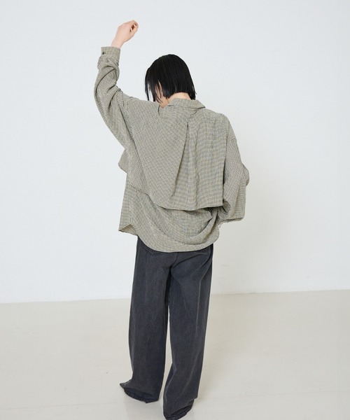 NOMINE（ノミネ） ブラウス シャツ 「ユニセックス」レイヤード風
