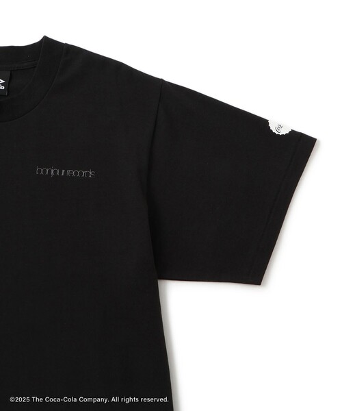 bonjour records（ボンジュールレコード） tシャツ 「Coca-Cola」UMBRO