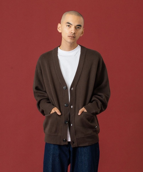 XLARGE ニットカーディガン XLARGE カーディガン OG KNIT CARDIGAN メンズ レディース