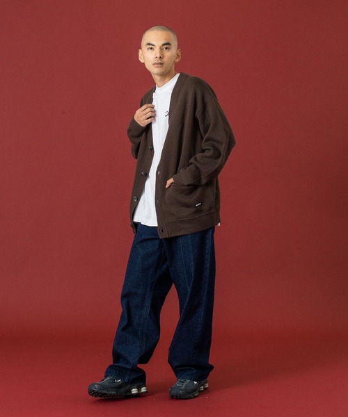 XLARGE カーディガン OG KNIT CARDIGAN メンズ レディース