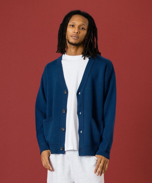 XLARGE ニットカーディガン XLARGE カーディガン OG KNIT CARDIGAN メンズ レディース