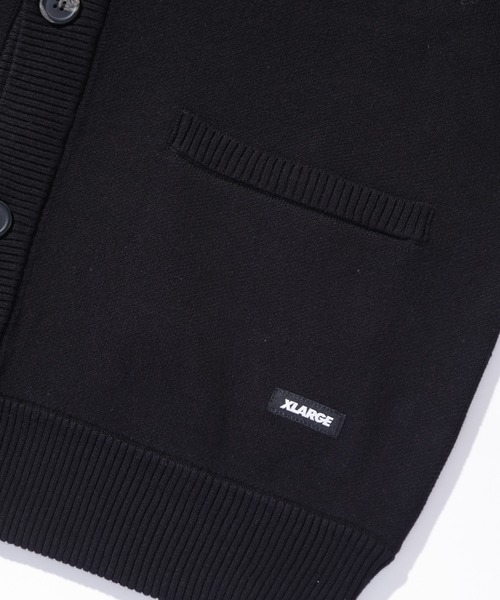 XLARGE（エクストラ ラージ） カーディガン OG KNIT CARDIGAN メンズ