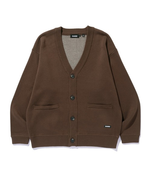 XLARGE ニットカーディガン XLARGE カーディガン OG KNIT CARDIGAN メンズ レディース