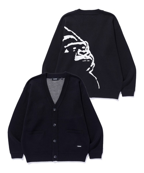 XLARGE カーディガン OG KNIT CARDIGAN メンズ レディース