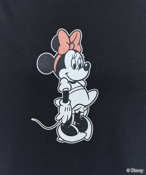 トレーナー スウェット 限定展開　別注/Minnie Mouse/ミニーマウス/前後 プリント vintage 加工 スウェット レディース | FREAK'S STORE | 09