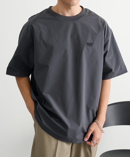 DISCUS tシャツ 「DISCUS」マイクロリップストップ ドローコードT
