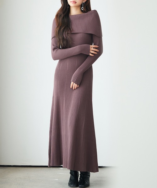 SAISON DE PAPILLON（セゾンドパピヨン） ワンピース ショルダーロング