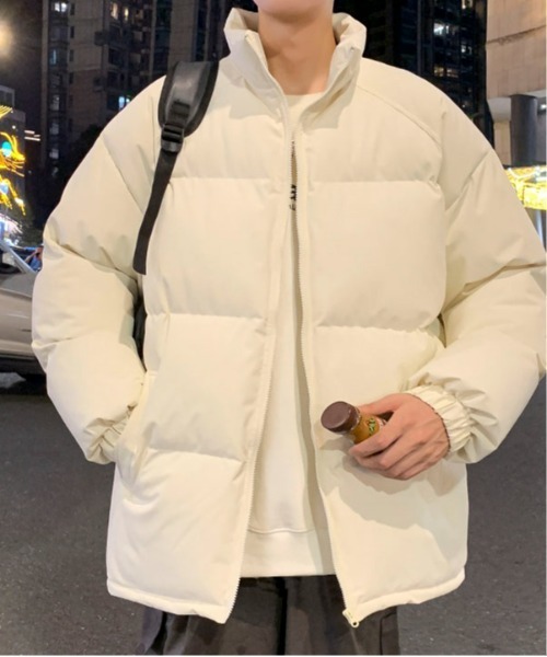 link lot ダウンジャケット ダウン ベーシックスタンドネック中綿