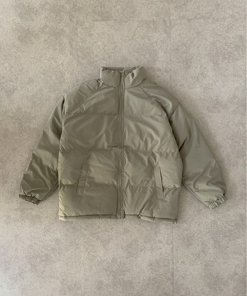 link lot ダウンジャケット ダウン ベーシックスタンドネック中綿