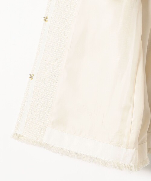 「SHIPS any」 ジャケット ONE SIZE オフホワイト レディース_画像7