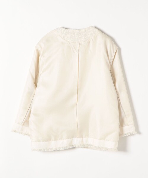「SHIPS any」 ジャケット ONE SIZE オフホワイト レディース_画像9