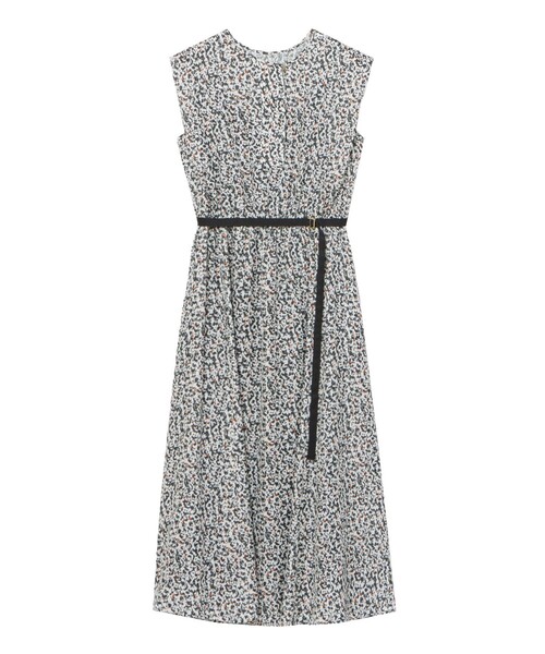 アナイ　ホワイト ノースリーブシャツワンピース サイズ34 ANAYI（アナイ） ノースリーブワンピース 34 ホワイト レディース