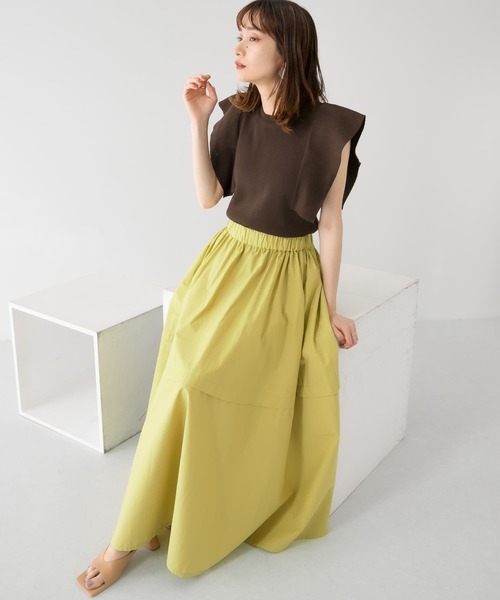 夏物✨最終値下げ❣️新品未使用✨CABAN ノースリーブニット ノースリーブニットワンピース（6087WW27820） | TO B. BY