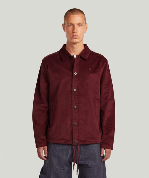 G-STAR RAW ブルゾン アウター CORD COACH SWEATER JACKET