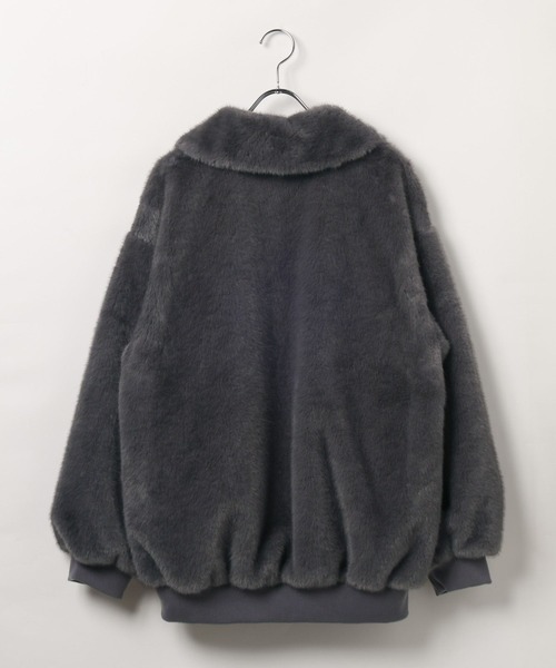 LEPSIM（レプシィム） ブルゾン アウター ミンク風ファーブルゾン