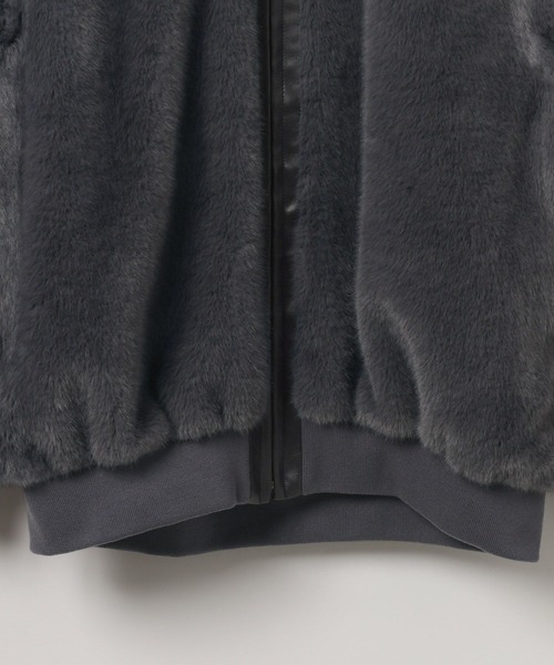 LEPSIM（レプシィム） ブルゾン アウター ミンク風ファーブルゾン