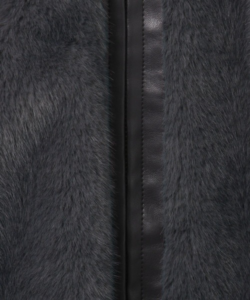 LEPSIM（レプシィム） ブルゾン アウター ミンク風ファーブルゾン