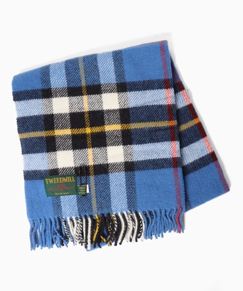 TWEED MILL（ツイードミル） ストール FREE ブルー レディース