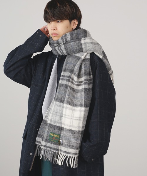 TWEED MILL（ツイードミル） ストール FREE ブルー レディース