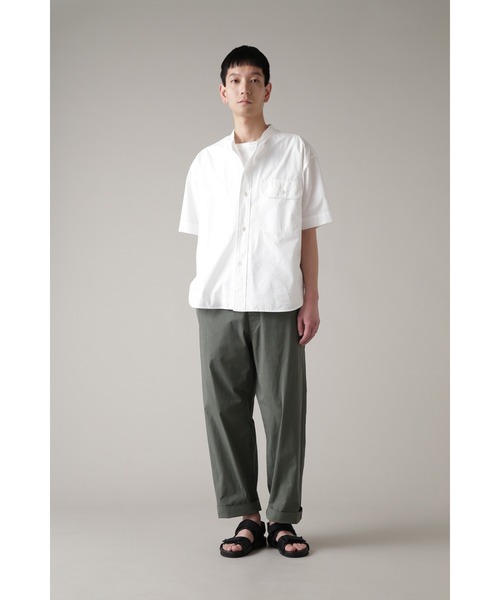 MHL.（エムエイチエル） チノパンツ LARGE セージグリーン メンズ