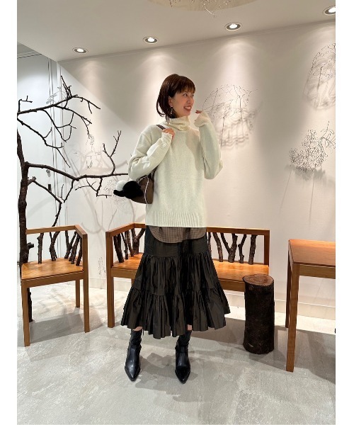 LE CIEL BLEU（ルシェルブルー） ニット セーター タートルネック