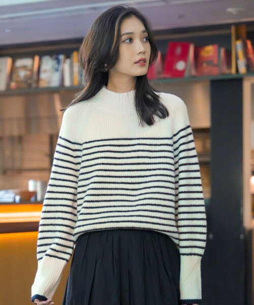 ANY SIS（エニィスィス） ニット セーター ハイネックAir ニット