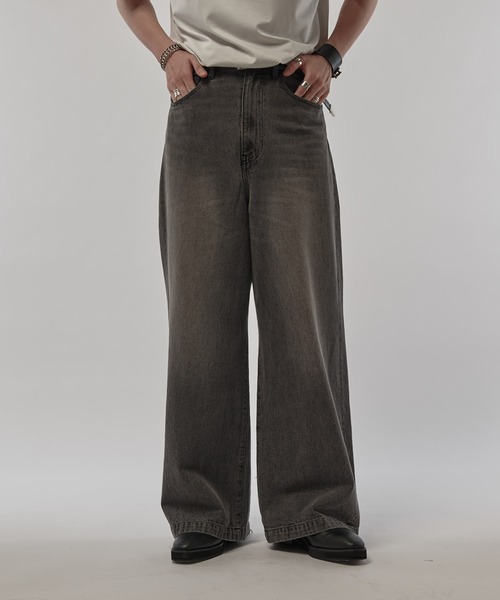 LUI’S / ボトム/34/コットン/BLK Lui's（ルイス） デニムパンツ 34 ブラック メンズ : ZOZOTOWN Yahoo