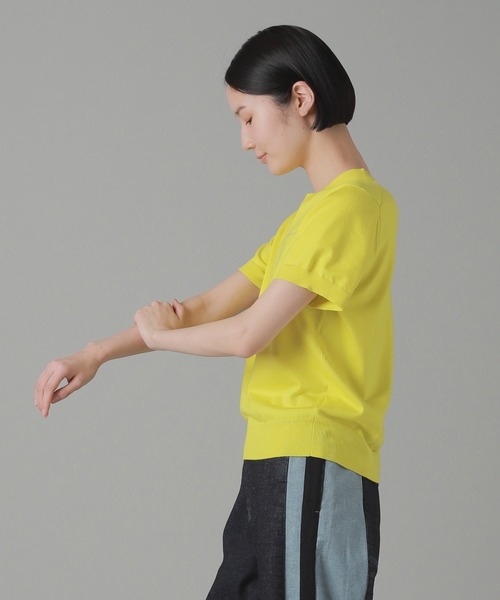 「ZUCCa」 半袖シャツ M size イエロー レディースの画像