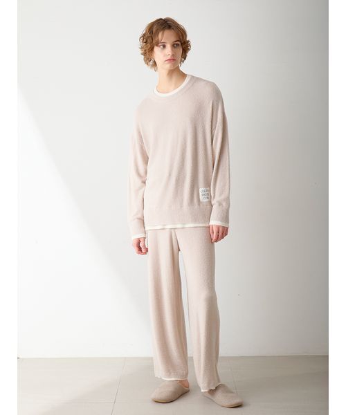 gelato pique（ジェラートピケ） パジャマ 「HOMME」レイヤードホット