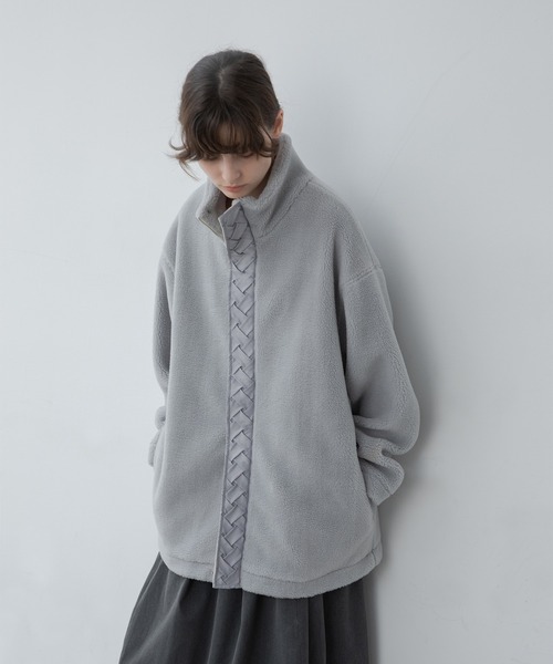 「EKCOOKIES」 ブルゾン L ライトグレー レディース_画像2