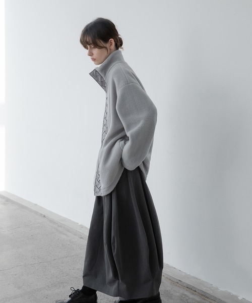 「EKCOOKIES」 ブルゾン L ライトグレー レディース_画像3